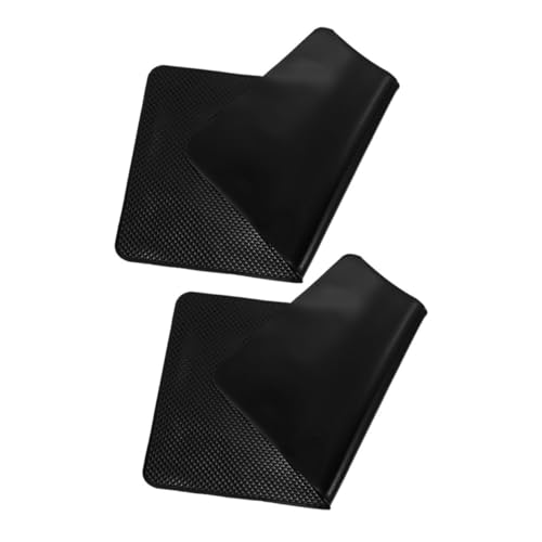 Alfombrilla antideslizante de PU negra WOONEKY para salpicadero rectangular