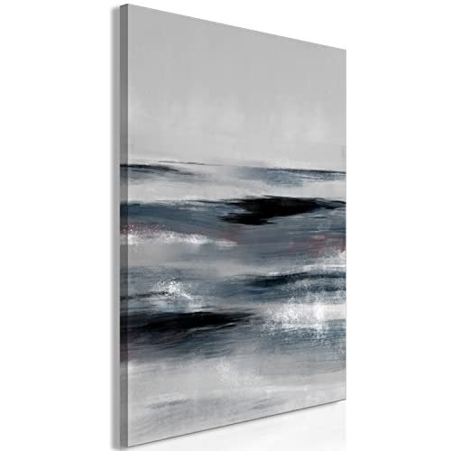 murando Cuadro Acústico Abstracto 60x90 cm espuma acústica absorbe el sonido aislamiento lienzo de 1 pieza Impresión Artística Decoración de Pared Mar Naturaleza como pintado c-A-10008-b-a