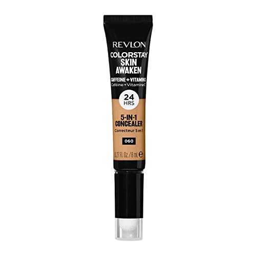 Revlon ColorStay Skin Awaken 5-in-1 Concealer, Lightweight, Creamy Longlasting Face Makeup with...