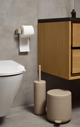 Image of Zone Denmark Ume Toilet Brush with Inner Container Camel 15.2 in H