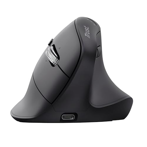 PRODUTTIVITÀ SENZA INTERRUZIONI – Con un'autonomia fino a 6 mesi, questo mouse ergonomico wireless ricaricabile garantisce produttività continua, accompagnandoti in ogni attività della giornata