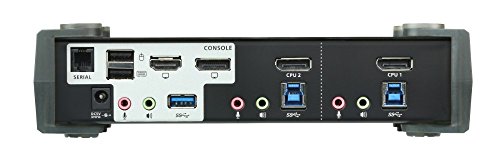 Aten 2-Port Usb 3.0 4 K Displayport Mst Kvmp Switch - 2