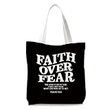 CFFJLHN Christian Tote Bag, Bible Bag, Bible Tote Bags for Women, Christian Gifts for Women