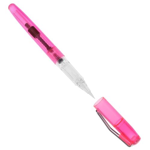 HOMSFOU 2pcs Chinese Ink Pen Calligraphy Brush Pen Soft Tip for Traditional Modern Art