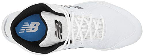 New Balance Men's Fresh Foam 3000 V5 Mid-Metal Baseball Shoe, White/White, 5 #TOP4