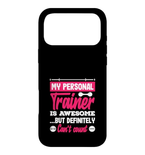 My Personal Trainer Definely Can't Count Funny Gym �X�}�z�P�[�X iPhone 17 Pro Max �p