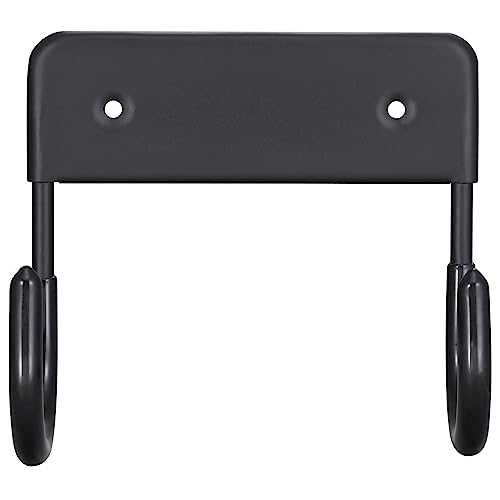 YIPUETERNITY Ironing Board Hanger, Black Ironing Boards Wall Mounted Holder, Iron Board Hook for Y-Leg or T-Leg Ironing Board, Ironing Board Storage Wall Bracket for Hanging