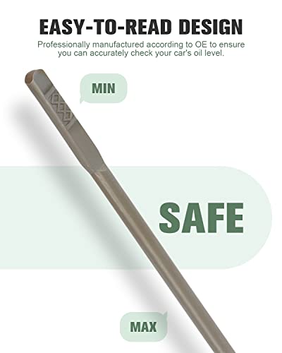 Scitoo 11.89" Oil Dipstick Transmission Dipstick Fits For Honda Civic 1.7L L4 2001-2005 #TOP3