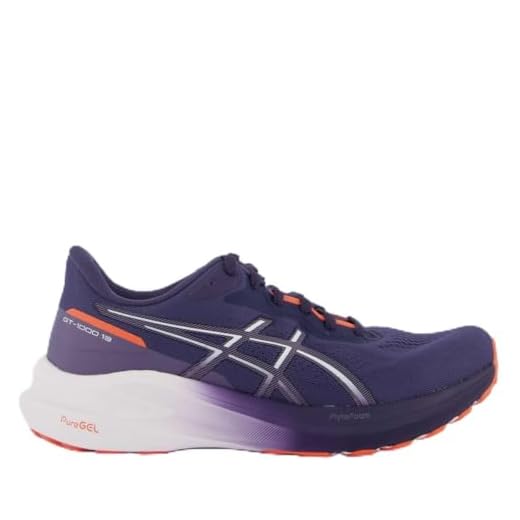 Tênis Asics GT 1000 13 Feminino Cinza e Laranja