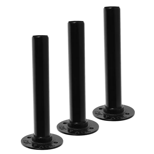 HONITANO 3 Piezas Rack de Almacenamiento para Discos de Barra Soporte de Pared Resistente para Placas de Peso Organizador Montado Pared para Gimnasio Casa y Garaje Ahorro de Espacio y Orden