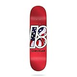 Alta calidad Plan B Sheckler Global 8.0\"x31.75\" Deck Tabla, Adultos Unisex, Multicolor (Multicolor), Talla Única