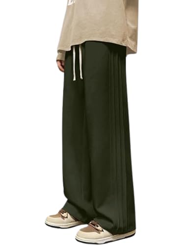 Image of GRECIILOOKS Men Mid Rise Lycra Cargo Track Pants Loose Fit Joggers | Korean Style Travel & Lounge Wear with Pockets