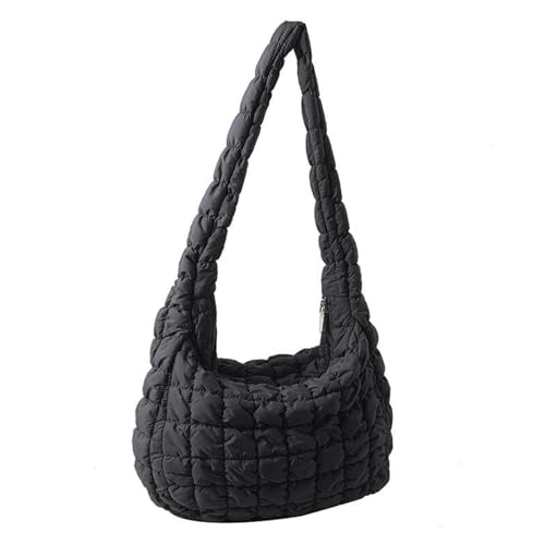 Image of seOSTO Puffer Bag for Women Puffer Tote Bag Quilted Tote Bag