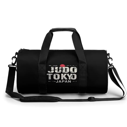 Judo Tokyo Japan Gym Bag for Men Women Duffle Bags Travel Tote