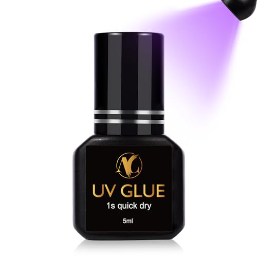 ACTROL UV Lash Glue 5ml Eyelash Extension Adhesive 1s Quick-Drying Waterproof Professional Lash Glue
