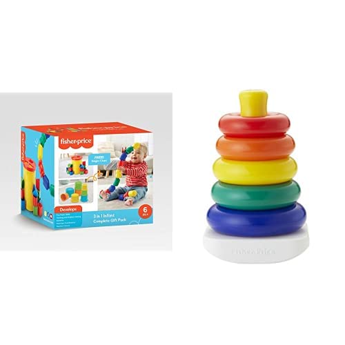 Fisher Price 3in1 Infant Complete Gift Pack&FisherPrice Plastic