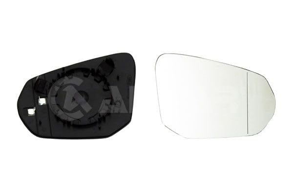 ALKAR 6472777 Cristal de espejo retrovisor exterior calefactable asférico derecha Compatible con AUDI Q2 GAB, GAG Q3 F3B