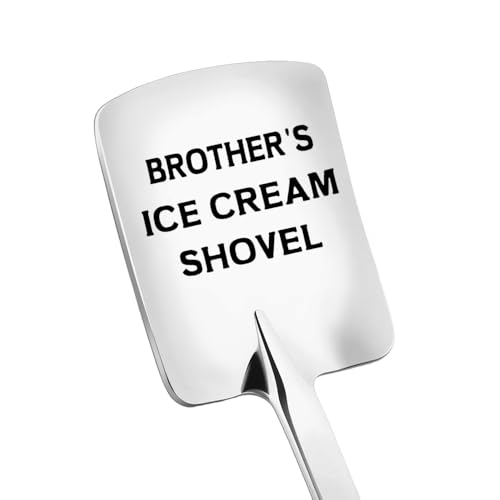 Image of Birthday Gifts For Brother Ice Cream Shovel Spoons Gift For Brother From Sister Funny Father Day Gifts For Brothers Ice Cream Lovers Gift For Men