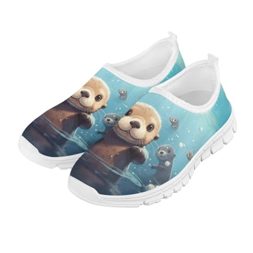 Slip-Resistant Comfy Easy On/Off Minimalist Sneakers Athletic Footwear for Boys and Girls Lightweight Casual Shoes