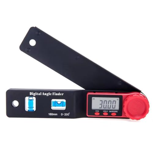 �f�W�^�����x�� | LED �f�B�X�v���C�t�� 0 �` 200 �x����d�q�p�x�v - ���z�p�̐��m�ő��@�\�Ȗ؍H�f�W�^���p�x�t�@�C���_�[�c�[��