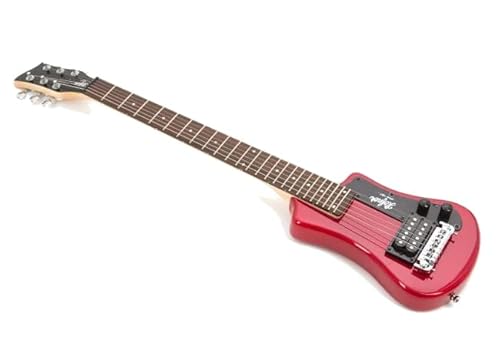 Hofner Hctshro Shorty Electric Guitar - Red Finish #TOP5