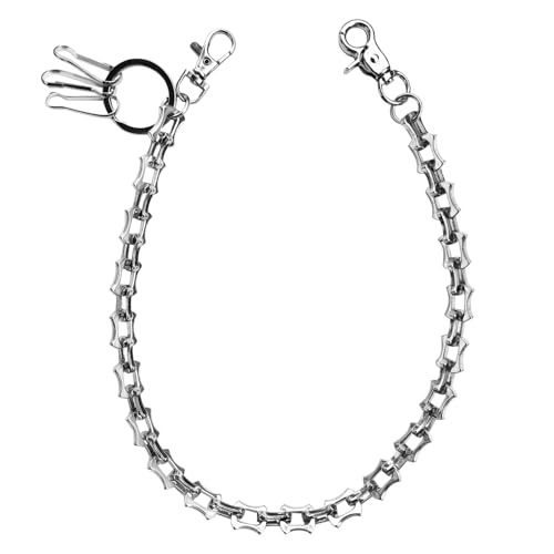 Image of PINKPIN Chains for Men Wallet Chain Biker Chains Jean Pocket Chain Unisex Hip Hop Pant Trouser Chain for Men Women