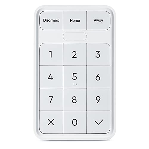 Wyze Home Security System Wireless Keypad,White - Detailed View