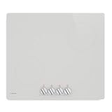 Klarstein Kochheld Piano Cottura Induzione 60 cm - 4 Fuochi, 7000W Boost, Manopola, Vetroceramica Facile da Pulire, Indicatore Calore Residuo, Protezione Surriscaldamento, Incasso