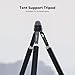 Leapiture Camping Tent Tripods Stand Tent Tripod Adapter Camping Tent Frame Multifunctional Aluminum Alloy Pyramid Tent Tripods for Camping Hiking