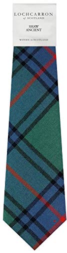 Cravate Tartan Shaw Légère Finition Anti-Plis pour Costume Homme - 3