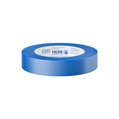 Fita crepe 24mm X 50M AZUL - TIGRE (62182024)