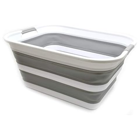 SAMMART 42L Collapsible Laundry Basket Cover