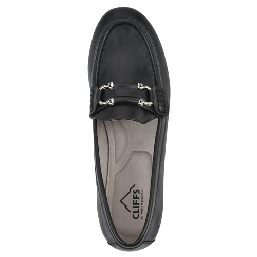 Image of CLIFFS BY WHITE MOUNTAIN Women's Glaring Cushioned Loafer Flat