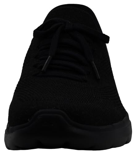 Skechers Women's Skechers Women's Hands Free Slip-ins Go Walk 6-Lovely Day, Black, 10.5
