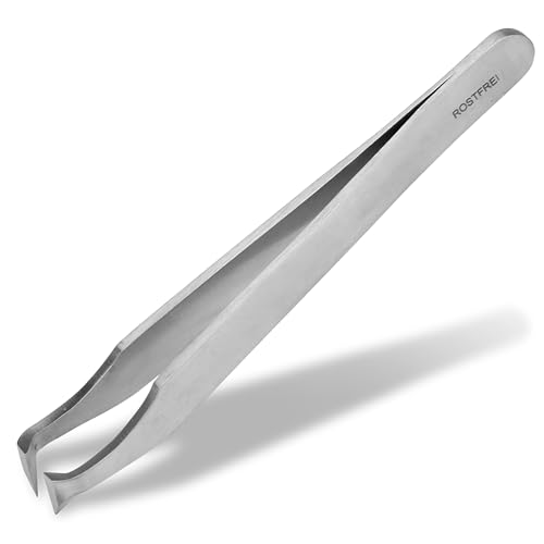 Shehadeh - Pince à épiler à poisson - Pince à arêtes de poisson - Pince à arêtes - Pince à arêtes - Pointe - 11 cm, PQ-39
