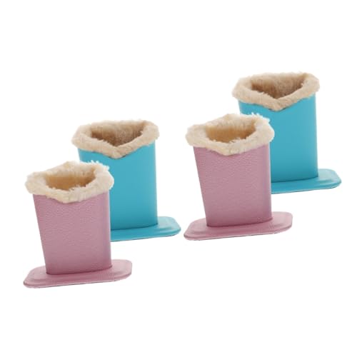 Porte-lunettes de bureau en cuir lot de 4 une idée cadeau utile et élégante