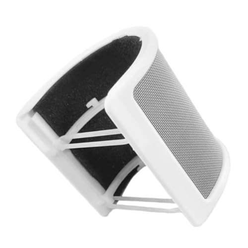 HOMSFOU Antivento Per Microfono U-shaped Copertura Per Registrazioni Audio Protezione e Rumori Facile Installazione Design e Versatile Per Microfoni Mano