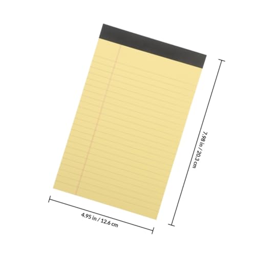Bloc-notes en papier jaune pour ne plus perdre ses notes importantes - 2