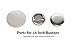 1.5 Inch Round Buttons (Pack of 100) Badge Metal Pin Parts Button Making Supplies for Neil Tecre American Buttons