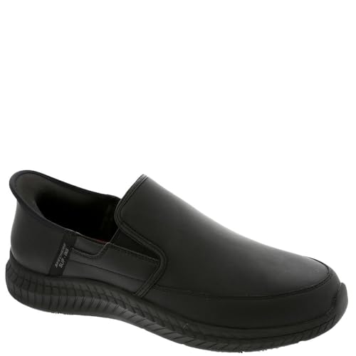 Skechers Work SlipIns Russom200249 Mens Slip On 75 DM US Black