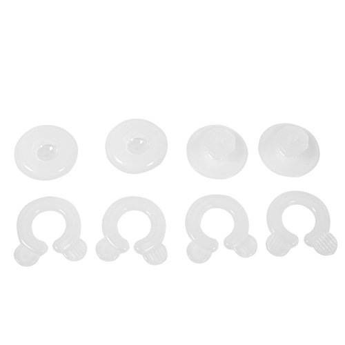 4Pcs Bed Duvet Quilt Cover Clips Fasteners Bedroom Bedding Quilts Fixing Holder Gripper Plastic Good Workmanship Quilting Fixing Clip