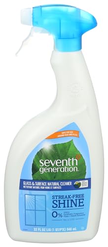 Seventh Generation Free & Clear Glass & Surface Cleaner 32 oz