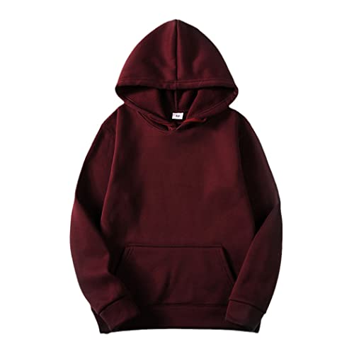 Pull en polaire chaud et isolant pour hiver bordeaux L