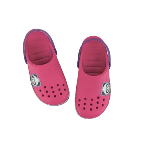 Babuche Infantil Luluca Music Grendene Kids - Rosa e Azul - 30