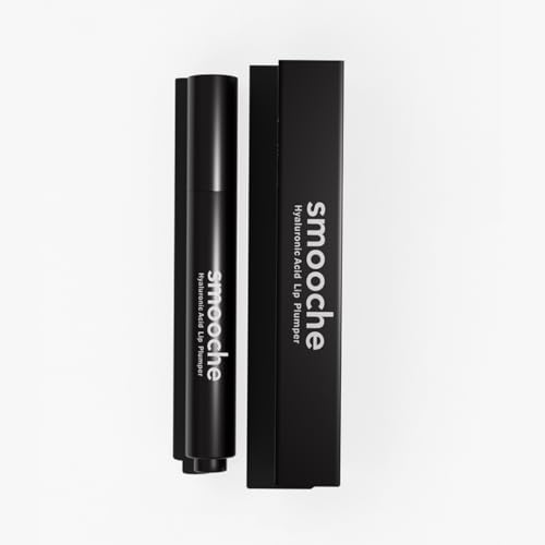 Smooche Hyaluronic Acid Lip Plumper - Hydrating & Volumizing Gloss for Soft Smooth Lips - Natural Shine & Fine Line Reduction - Cruelty-Free Lip Care