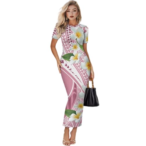 Image of Womens Short Sleeve Jamaican Flag Midi Bodycon Dress