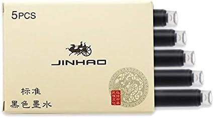 Rhapsody Luxury 3035 Executive STAINLESS STEEL Fountain Pen Ink Pens ~ 0.5mm Medium-Fine Nib