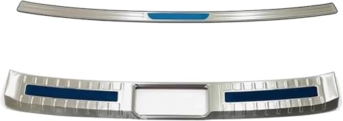 Bandes de protection pare-chocs arrière pour Toyota Harrier 2022 2023 - Set de 6 autocollants