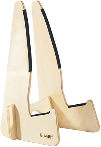 Miniatura 3 de Ruach GS-7 A-Frame - Soporte para guitarra acústica individual - Abedul (eléctrico individualbajo)
