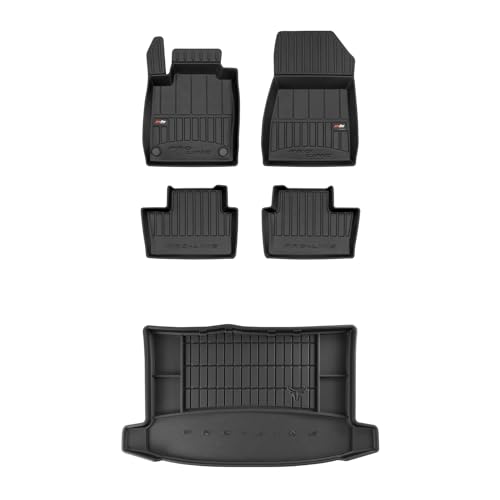 Tapis de sol caoutchouc Nissan Juke II 2019+ FROGUM ProLine 3D anti-boue rebords hauts étanches